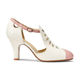 PRE-ORDER Sylvie Vintage Shoes (Pink/Ivory)