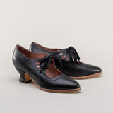 Gibson Edwardian Leather Shoes (Black)