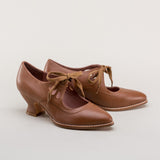 Gibson Edwardian Leather Shoes (Tan)